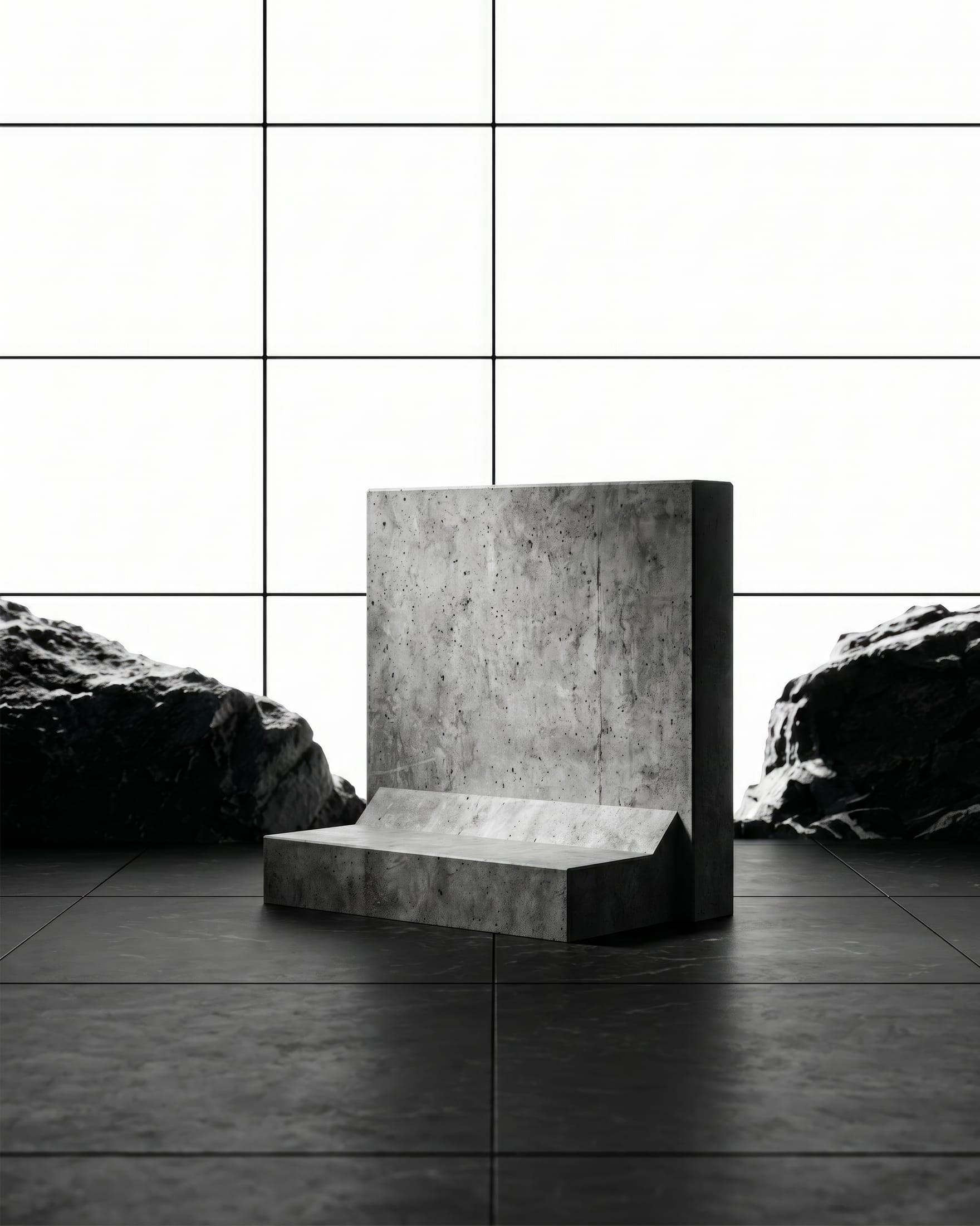 3D-Visualisierung der L-Steine