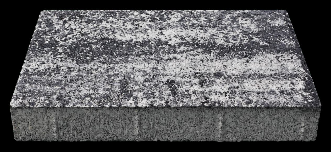 Color Mix (black-white) — 30 × 45 cm paver, catalogue image